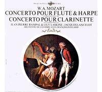 jean pierre rampal - mozart- concerto pour flute (JP Rampal) et harpe (L Laskine) - concerto pour clarinette (J Lancelot)