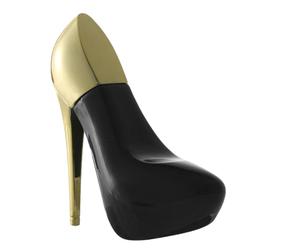 Jean-Pierre Sand - Style Heel Gold - Eau de Parfum, 30 ml - Perfume para mujeres en frasco de coleccionista, ideal como regalo - Perfume para mujer en frasco de zapatos de mujer