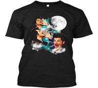 Jean Ralphio The Woooorst Three Jean Moon Unisex 100% Cotton Short-Sleeve T-Shirts Black XL