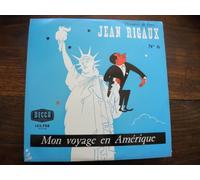 Jean Rigaud - Jean Rigaux - histoire de paris n °6 mon voyage en Amérique disque decca 133.788