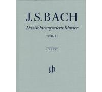 Jean sebastien bach : le clavier bien tempere vol. 2 - avec doigtes - bwv 870-893 - couverture lin: Instrumentation: Piano solo