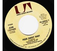 JEAN SHEPARD - POOR SWEET BABY 7 INCH (7" VINYL 45) US UNITED ARTISTS 1974