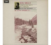 Jean Sibelius - ASD 2366 Sibelius Symphony 1 Halle Orchestra John Barbirolli vinyl LP