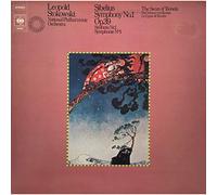Jean Sibelius , Leopold Stokowski , National Philharmonic Orchestra - Symphony No. 1 Op. 39 / The Swan Of Tuonela - CBS Masterworks - 76666