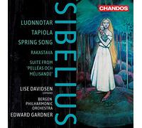 Jean Sibelius – Luonnotar, Tapiola, Spring Song – CD – NAXOS (Importación USA)