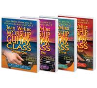 Jean Welles Worship Guitar Class - Dvd's Vol. 1, 2, 3, and 4 Bundle