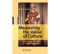 Jeanette D. Snowball Measuring the Value of Culture (Tapa dura)