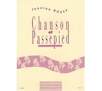 Jeanine rueff : chanson & passepied opus 16 - saxophone alto et piano