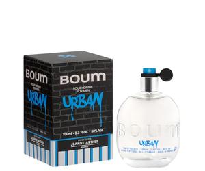JEANNE ARTHES Perfume Boum Urban para hombre - Eau de Toilette - Botella de spray de 100 ml - Fabricado en Grasse