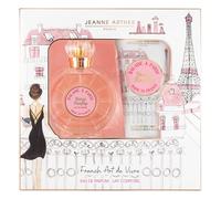 JEANNE ARTHES Set de regalo para mujer - French Way of Life Balade à Paris - Soirée Rooftop - Eau de Parfum 100 ml + Leche corporal 150 ml - Fragancia Jazmín Pachuli