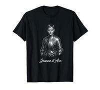 Jeanne DArc Icono de Guerrero heroína Francesa Medieval Camiseta