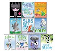Jeanne Willis 10 Books Collection Set (Don't Go There!, Daft Bat, Hippospotamus, Boa's Bad Birthday, Slug Needs a Hug, Cottonwool Colin, Misery Moo, The T-Rex Who Lost His Specs!, Big Bad Bun & More)