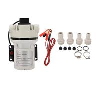 Jeanoko 30L DC12V Bomba de 70PSI 350W Diafragma Riego Autoinjullo Bombas de Agua Eléctrica con Interruptor de Presión para el de Suministro de IBC