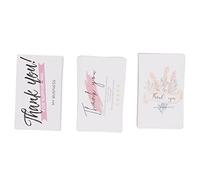 Jeanoko 90 Tarjetas Postales en Blanco Brillantes con Patrones únicos para Notas y Vocabulario de Bricolaje, Regalo Ideal para Amigos y Familiares, 3,54 X 2,17 Pulgadas