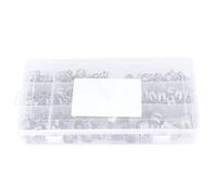 Jeanoko Abrazaderas de Línea de de Acero Inoxidable, 160 Uds., Anticorrosión para Tubería de Diésel, Herramientas de Hardware