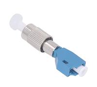 Jeanoko Adaptador FC UPC a LC UPC Conector de Aislamiento de Baja Pérdida para Marcos de Distribución de Fibra óptica, Paquete de 3