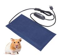 Jeanoko Alfombrilla térmica USB para Mascotas, para Interiores, Debajo del Tanque, terrario, Alfombrilla térmica para Reptiles, Alfombrilla térmica para Mascotas, Alfombrilla para Mantener(Small)
