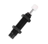 Jeanoko Amortiguador hidráulico ajustable de presión de aceite de carrera M12 x 10mm para cilindro de aire neumático AC1210 2