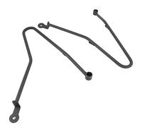 Jeanoko Barras de Soporte para Alforjas, Soporte de Metal Duradero para Bonneville T100/Thruxton 900, Accesorio para Motocicleta, 2 uds. (B (Negro))
