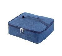 Jeanoko Bolsa de Almuerzo Aislada, Elegante Contenedor Portátil de Tela Oxford para Trabajo, Escuela, Picnic, Pequeña Fiambrera