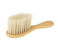 Jeanoko Cepillo para Plumero Facial, Nailon, Madera de Haya, Suave y | Nailon Suave, Cómodo Mango de Madera, Limpieza del Cabello de Orejas y Cuello, Uso en Interiores de Automóviles y Salones