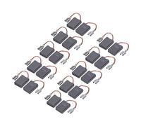 Jeanoko Cepillos de Carbón para Motor, Piezas de Repuesto Duraderas para Herramientas Eléctricas, Paquete de 20 para Amoladora Angular, Taladro, Secador de Pelo, Mezcladora, Recortadora