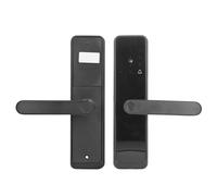 Jeanoko Cerradura de Entrada Inteligente con Huellas Dactilares Cerradura de Puerta Antirrobo Duradera para Seguridad del Hogar, de Bloqueo Integrado Fácil de Usar para Ancianos, Niños y Lesiones en