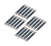 Jeanoko Clips Premium con Barra Dorada con Boca de Metralla para Bolsos y Monederos de Bricolaje, Clips de Resorte de Metal, Juego de 20 Colores Aleatorios