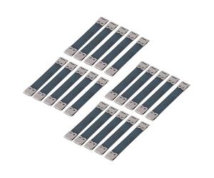 Jeanoko Clips Premium con Barra Dorada con Boca de Metralla para Bolsos y Monederos de Bricolaje, Clips de Resorte de Metal, Juego de 20 Colores Aleatorios