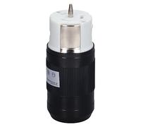 Jeanoko Conector de Bloqueo de Giro del Generador Trabajo Confiable para RV Power 50A NEMA SS2-50R 125V 250V AC - Nylon, Cobre - 1 Paquete