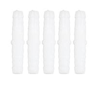 Jeanoko Conector de Lengüeta para Manguera de Plástico, Conector de Manguera para Bomba, Tubo de Silicona, Aplicaciones de Alimentos y Bebidas de Laboratorio, 10 Uds. (6-6 mm recto)