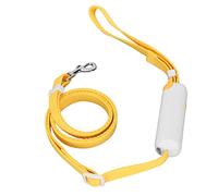 Jeanoko Correa para Mascotas, Correa Retráctil Ajustable de Nailon para Caminar para Perros Pequeños y Medianos, Diseño Elegante con Cierre a Presión y Lazo para Colgar (Blanca)