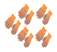 Jeanoko de Trabajo de Invierno con Aislamiento Térmico Impermeable para Hombres, de Seguridad Antideslizantes para Protección Al Aire Libre, Paquete de 10