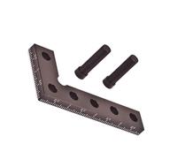 Jeanoko Escuadra de Carpintería de Aluminio Inoxidable de 90 Grados para Mediciones Precisas, Liviana y Portátil para Principiantes y Entusiastas, Kit de Herramientas para Trabajar la Madera