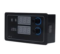 Jeanoko Generador de Señal de Ciclo de Trabajo Generador de Frecuencia de Pulso Ajustable para Desarrollo Experimental con Pantalla LED 1HZ ~ 100KHZ