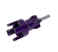 Jeanoko Herramienta de Corte de Roscas de Tuberías Enhebrador de Tuberías Interno Externo Integrado de Alta Dureza de 1/2 Pulgada para Mantenimiento de Plomería