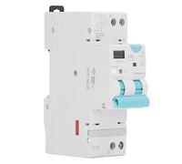 Jeanoko Indicador LED Inteligente WiFi Disyuntor Inteligente para Control Remoto Cronograma de Sincronización Monitoreo de Electricidad para el Hogar Material PA66