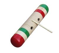 Jeanoko Instrumentos Musicales de Percusión para Niños - Herramienta de Educación Temprana de Madera Colorida con Sonido Claro para Jardín de Infantes y Clase de Música - Incluye 1 Baqueta (Rojo