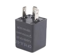 Jeanoko Intermitente LED sin Polaridad CF15 Universal 12V 24V Relé de Flash Normalmente Abierto para Luces LED, Material ABS Duradero, 1 Unidad