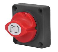 Jeanoko Interruptor de Desconexión de Batería Diseño Duradero Completamente Cerrado Interruptor de Corte del Aislador Maestro para Vehículos Recreativos, Marinos, Automóviles, Barcos CC 12-48 V