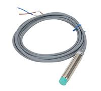 Jeanoko Interruptor de Proximidad Cilíndrico Sensor sin Contacto de Alta Estabilidad de Latón para Inspección de Distancia 10-30 VCC 1,4 M