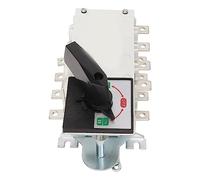 Jeanoko Interruptor de Transferencia de Energía Dual Manual IP65 Contacto Plateado Impermeable 4P 100A para Edificios de Oficinas y Lugares Públicos (80A)