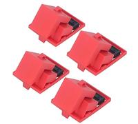 Jeanoko Juego de Dispositivos de Bloqueo de Disyuntor de 4 Piezas, Abrazadera en Bloqueo de Disyuntor Unipolar 480 600 V para Protección Eléctrica de Equipos de Seguridad