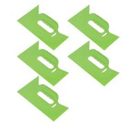 Jeanoko Juego de Raspadores de Masilla Verdes Flexibles de 10 Pulgadas, Paquete de 5 para Pintura de Paneles de Yeso, Adecuado para Proyectos de Mejoras para el Hogar, Material Plástico PP