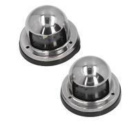 Jeanoko Luces de Anclaje para Barcos, Luces de Navegación Marina LED Resistentes Al Agua IP66 de Acero Inoxidable para Barcos de Pesca y Yates, 2 uds.