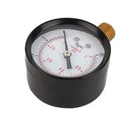 Jeanoko Manómetro de Vacío, Esfera Precisa y Fácil de Leer, Calibre de 2 Pulgadas para Metal Portátil Profesional, 1 Paquete