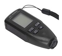 Jeanoko Medidor de Espesor de Recubrimiento para Pinturas de Automóviles, Pantalla Fácil de Leer, Medidor de Espesor de Recubrimiento para Pinturas de Automóviles, Ideal para la Industria de (Negro)