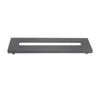 Jeanoko Mini Tablero de Pedales de Efectos con Bolsa de Transporte, Accesorios de Guitarra Ligeros de Aleación de Aluminio para Músicos, Portátiles y Duraderos 46 X 12,5 X 2,7 Cm