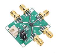 Jeanoko Módulo de Interruptor RF, Circuito de Conmutación RF 0,1-6GHz 3V-5V Fuente de Alimentación Aislamiento de 45dB Pérdida de Inserción de 0,6dB para Industria