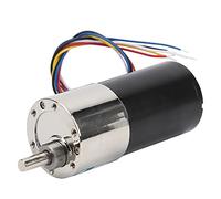 Jeanoko Motor sin Escobillas DC 12V CW/CCW Alto par de Torsión Baja Velocidad para Micromaquinaria XD-37GB3650 1 Unidad (50 rpm/min)